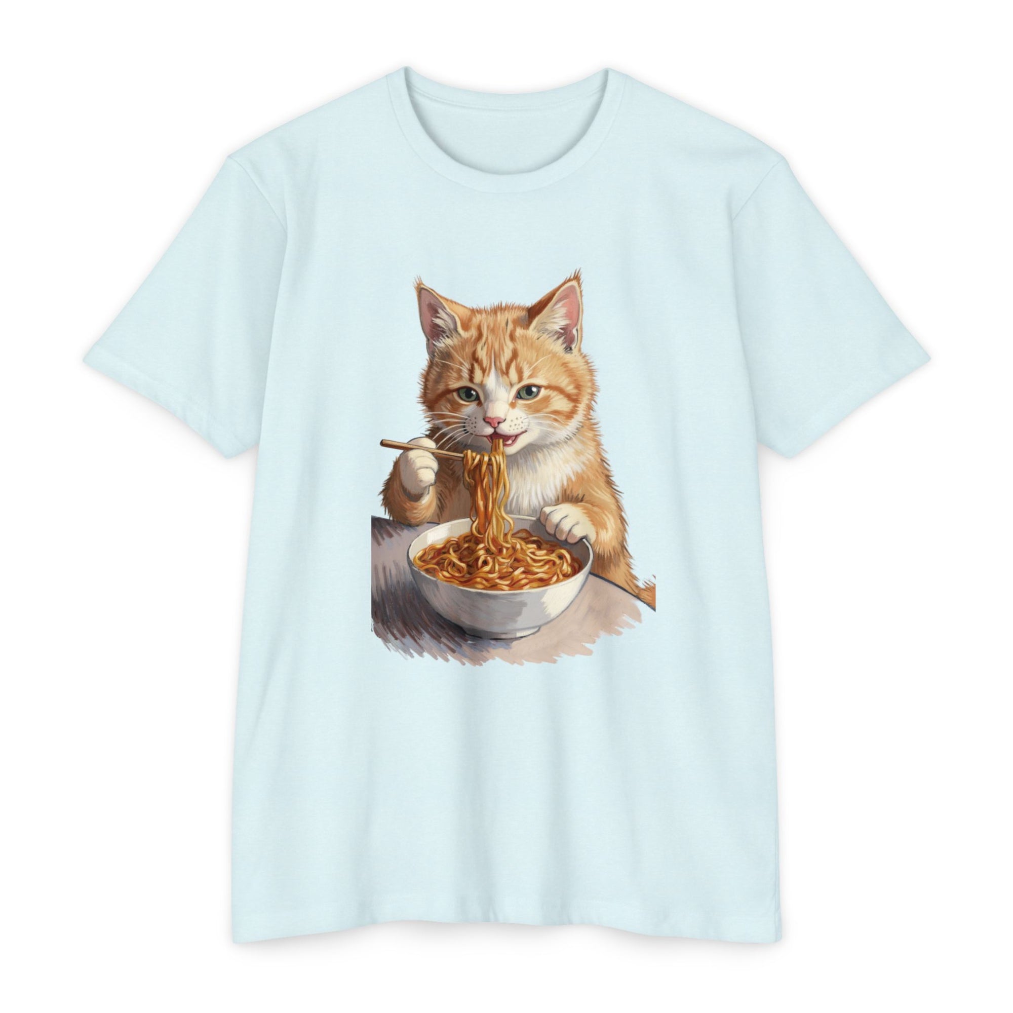 Noodle Cat T-Shirt – Retro Ramen