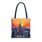 Sunset in New York Tote Bag - Beach Bag