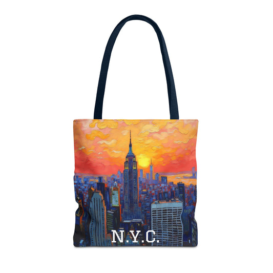 Sunset in New York Tote Bag - Beach Bag