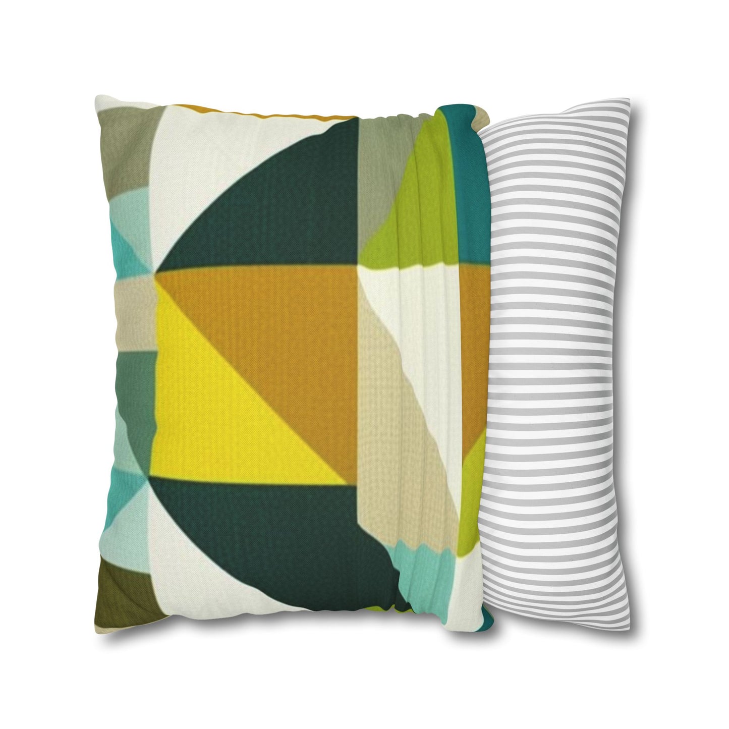 Geometric Design Throw Pillowcase