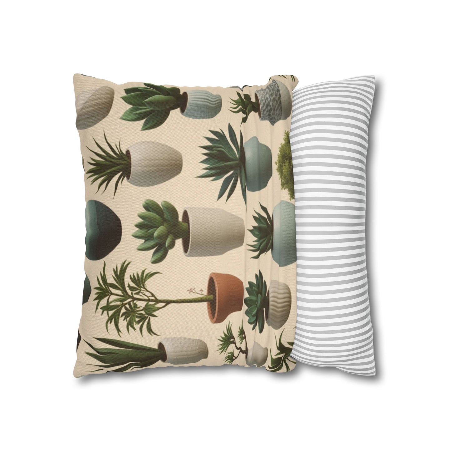 Succulent Garden Design Pillowcase (multi-sizes)