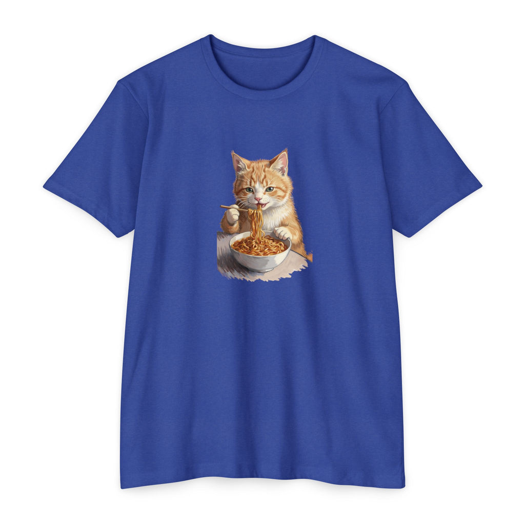 Alien Cat Noodle T-Shirt – Retro Ramen