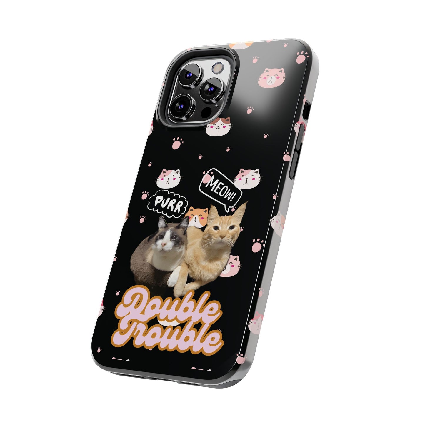 Phone Cases - Cat lovers - Black Design