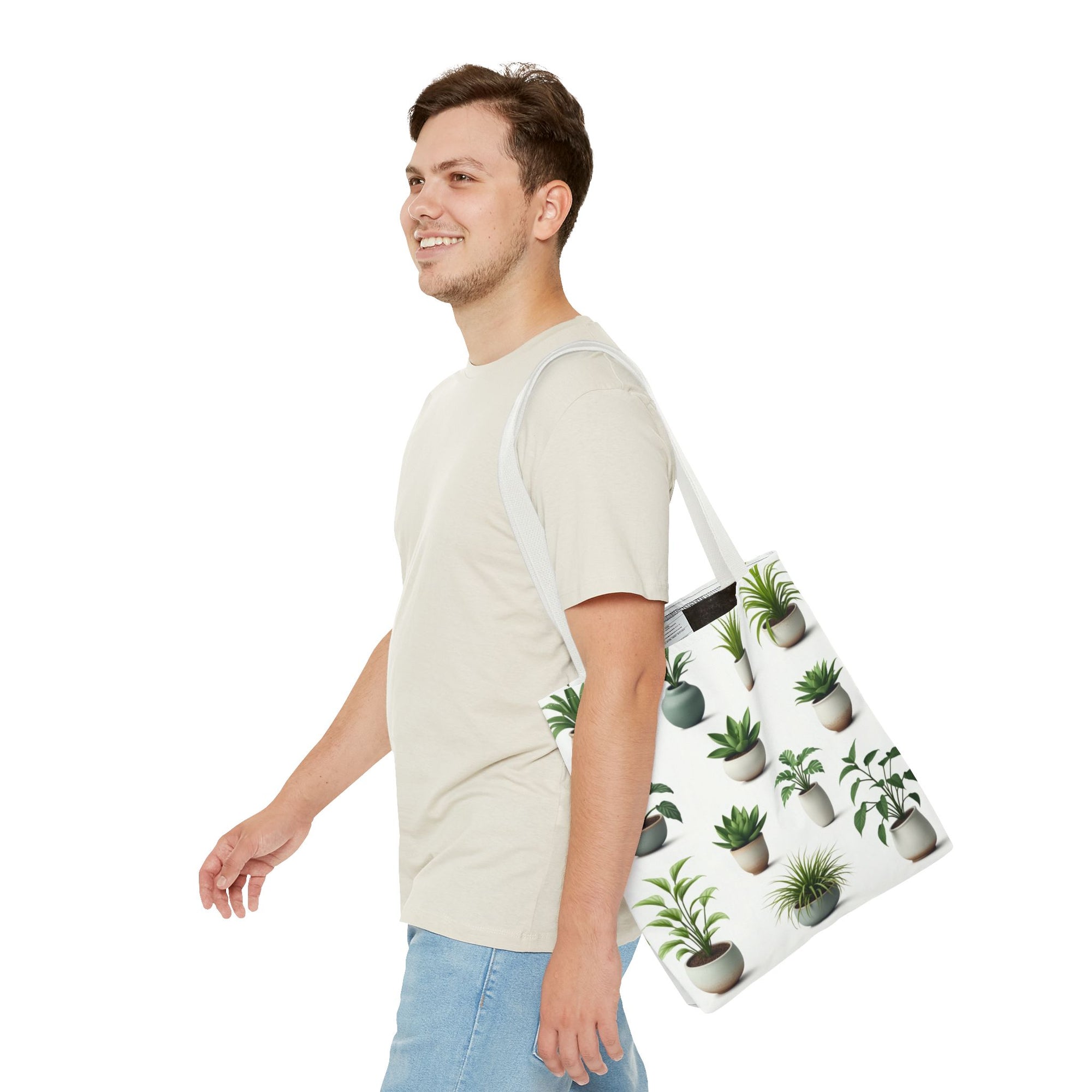 Positive Energy Succulents Tote Bag