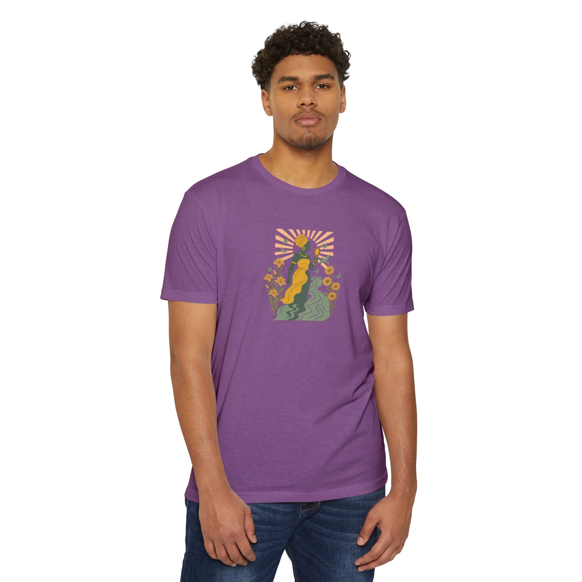 Oshun (Ochún or Oxúm) Orisha African Spirituality T-Shirt
