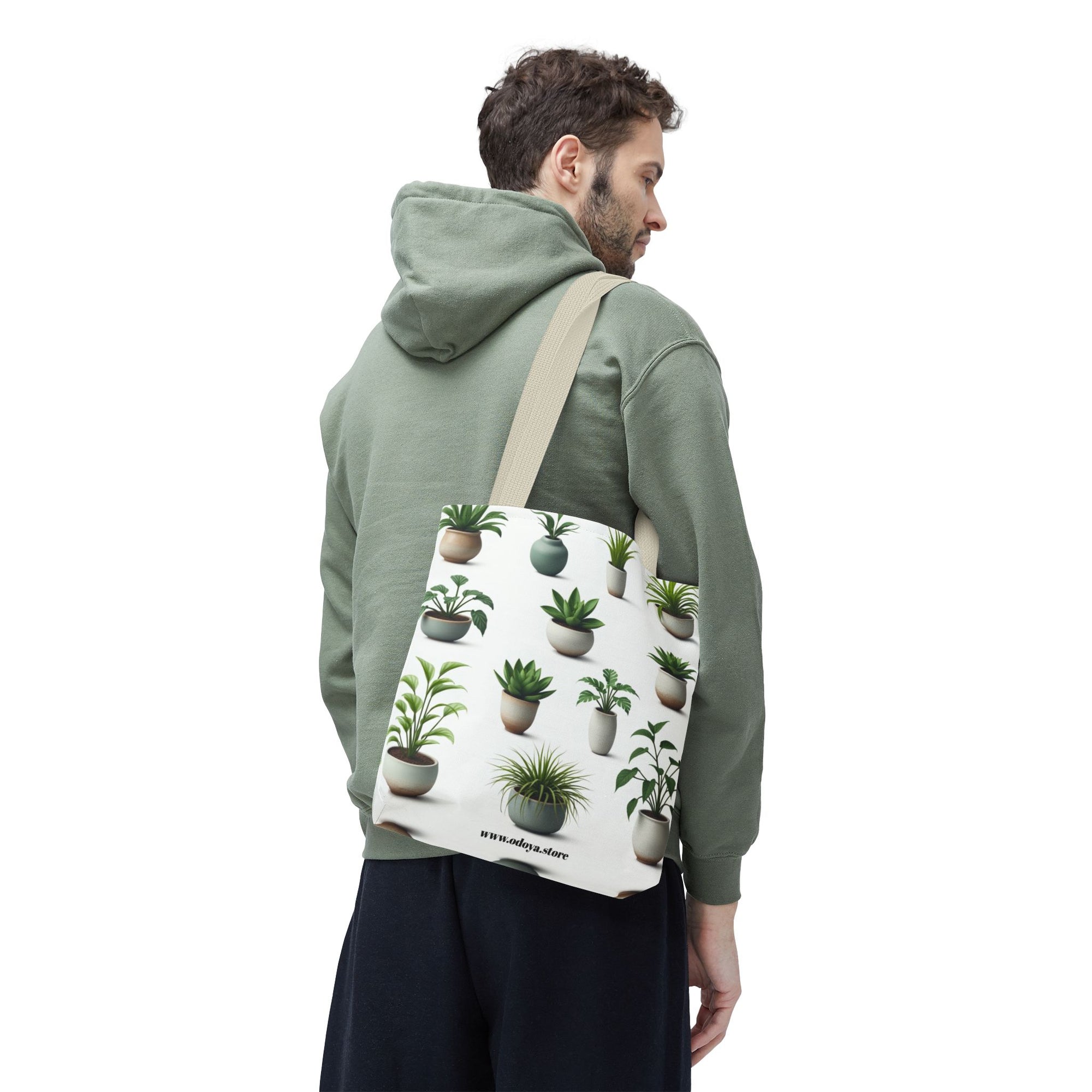 Positive Energy Succulents Tote Bag