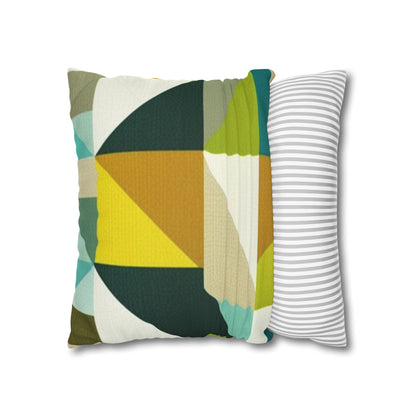 Geometric Design Throw Pillowcase