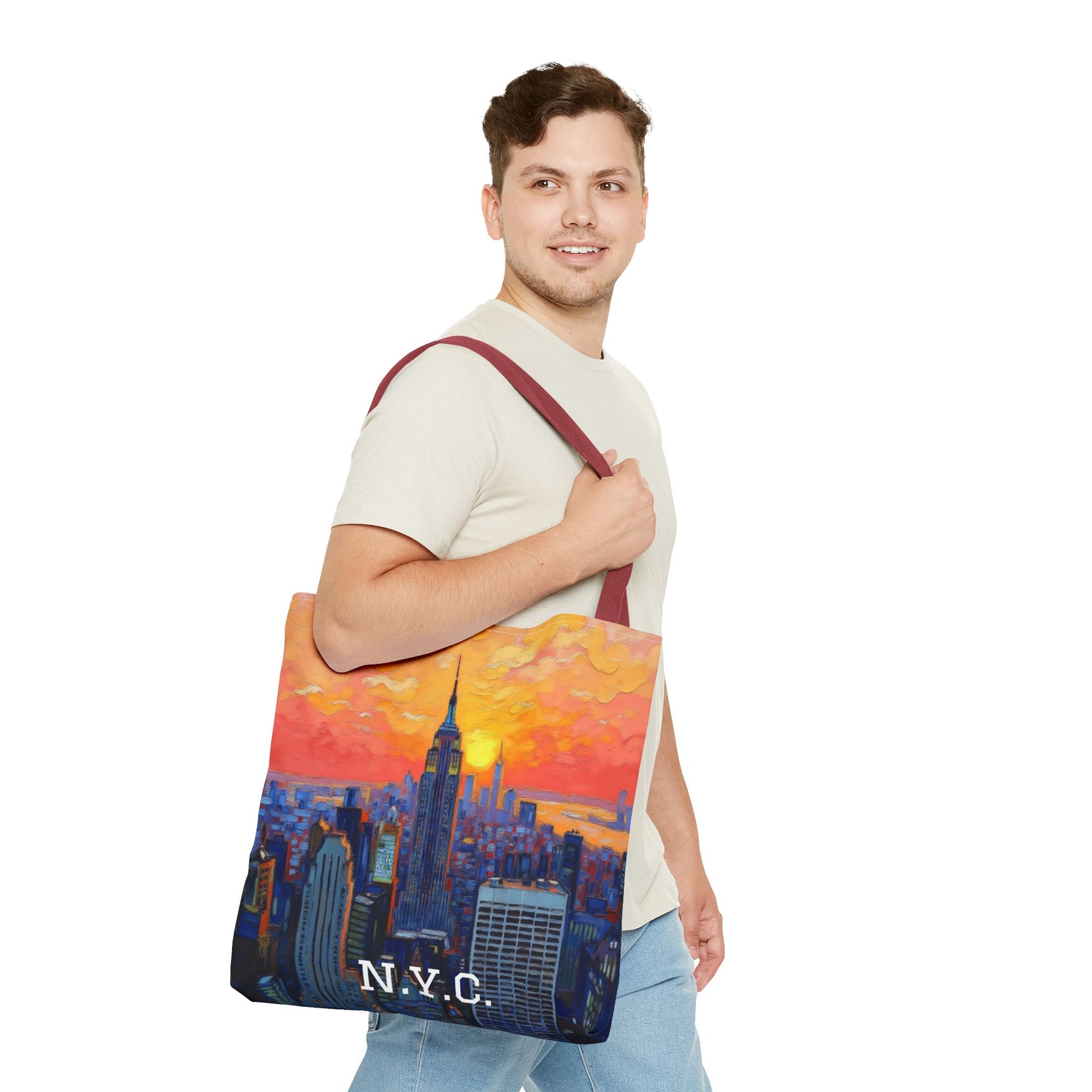 Sunset in New York Tote Bag - Beach Bag