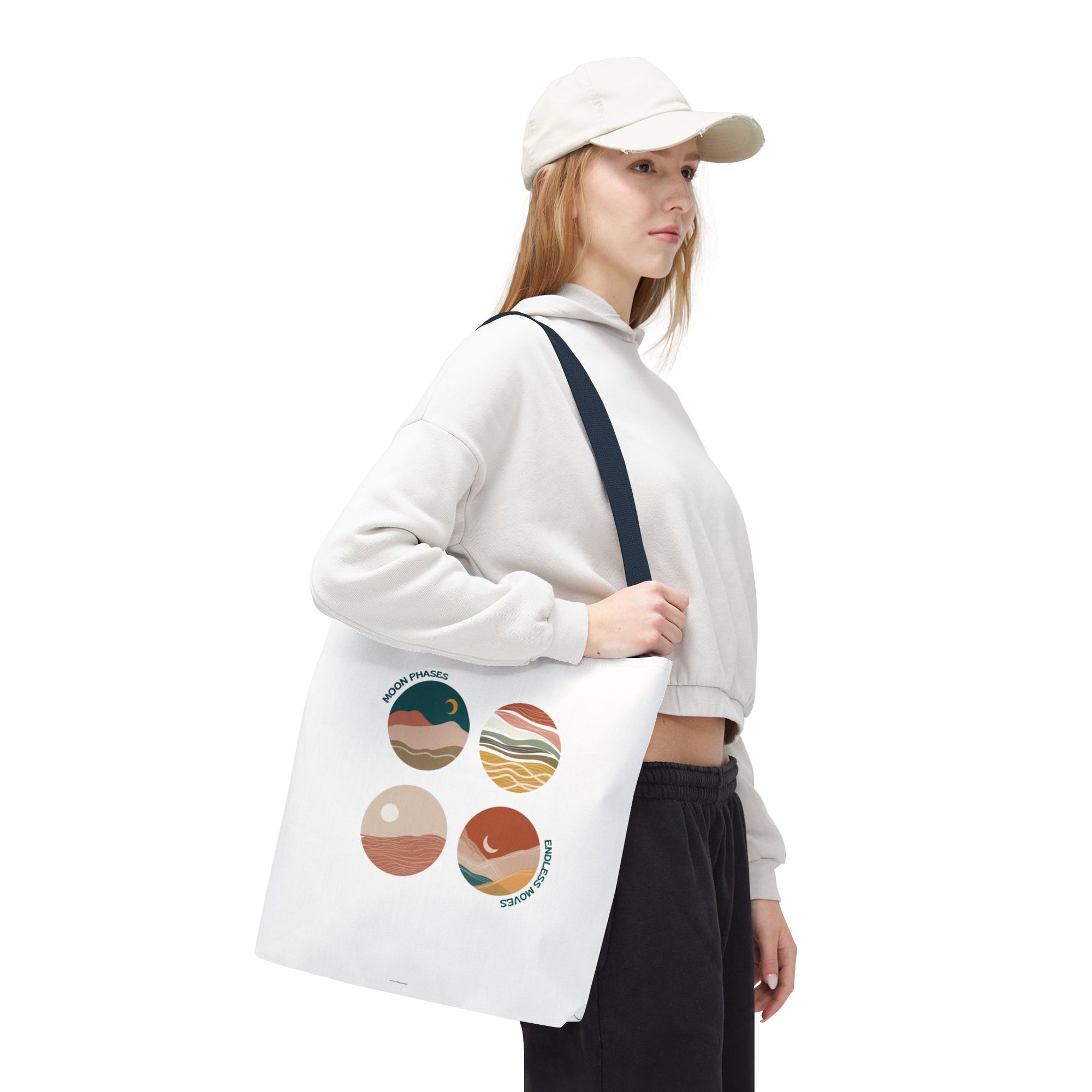 Moon Phases Astrology Lovers Tote Bag
