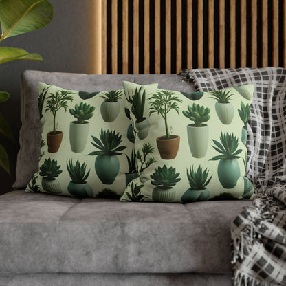 Succulent Garden Design Pillowcase (multi-sizes)