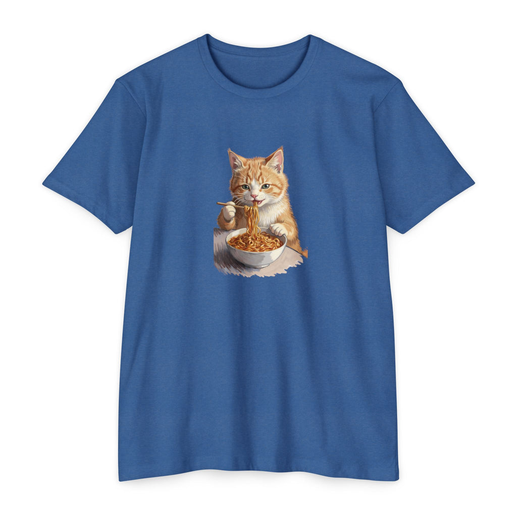 Alien Cat Noodle T-Shirt – Retro Ramen
