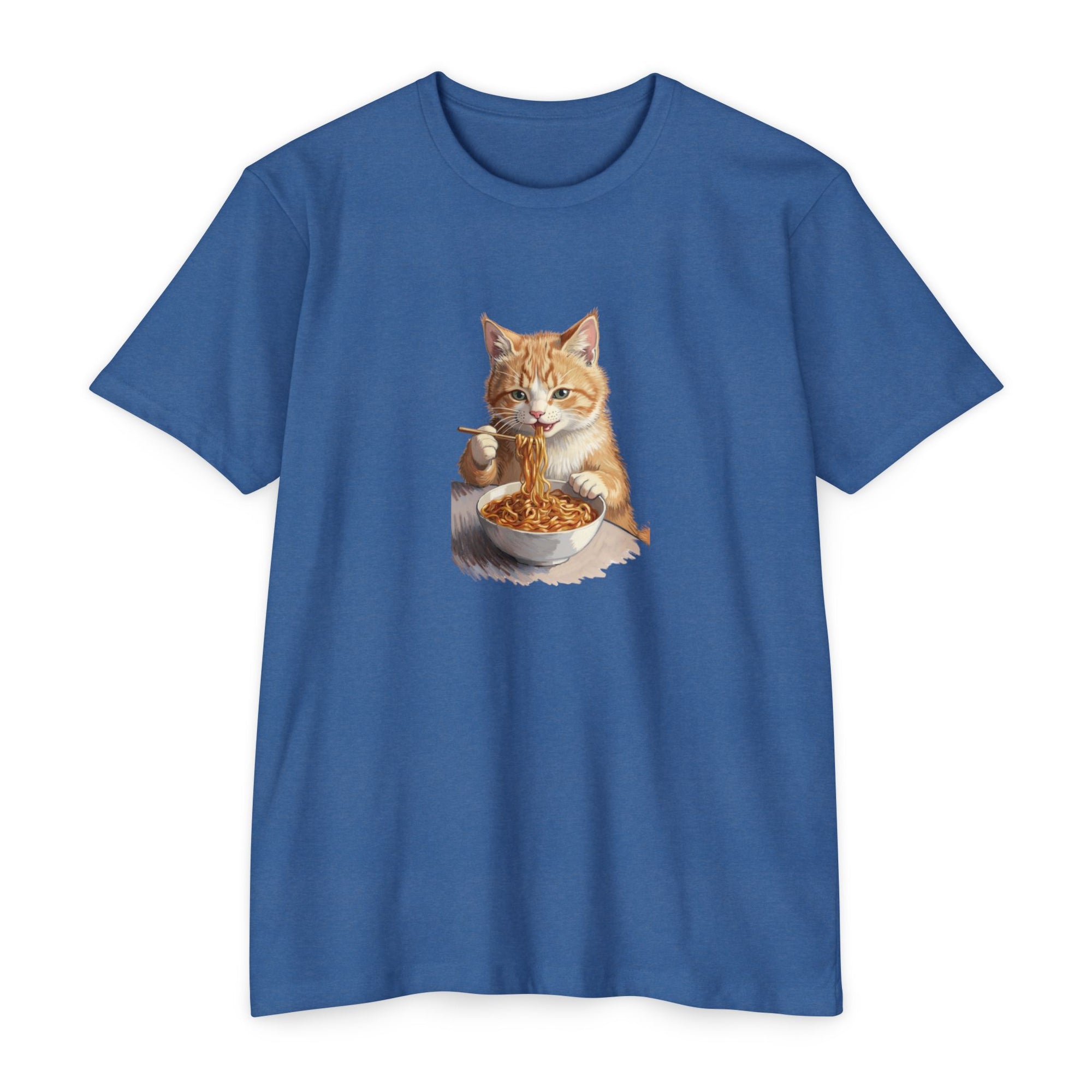 Alien Cat Noodle T-Shirt – Retro Ramen