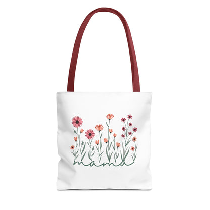 Minimalist Flowers Mother's Tote Bag