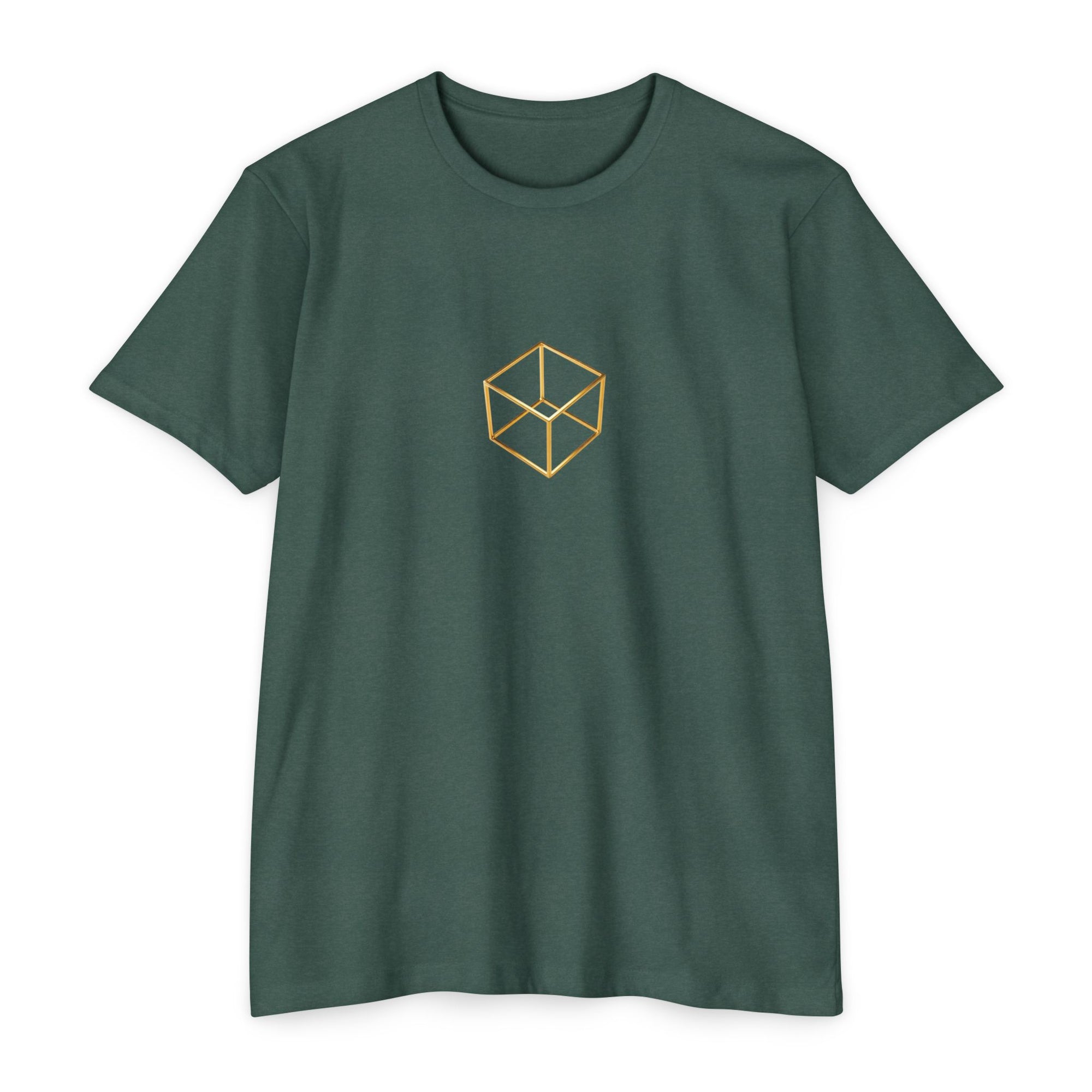 Hexahedron or Cube - Element of Earth T-Shirt