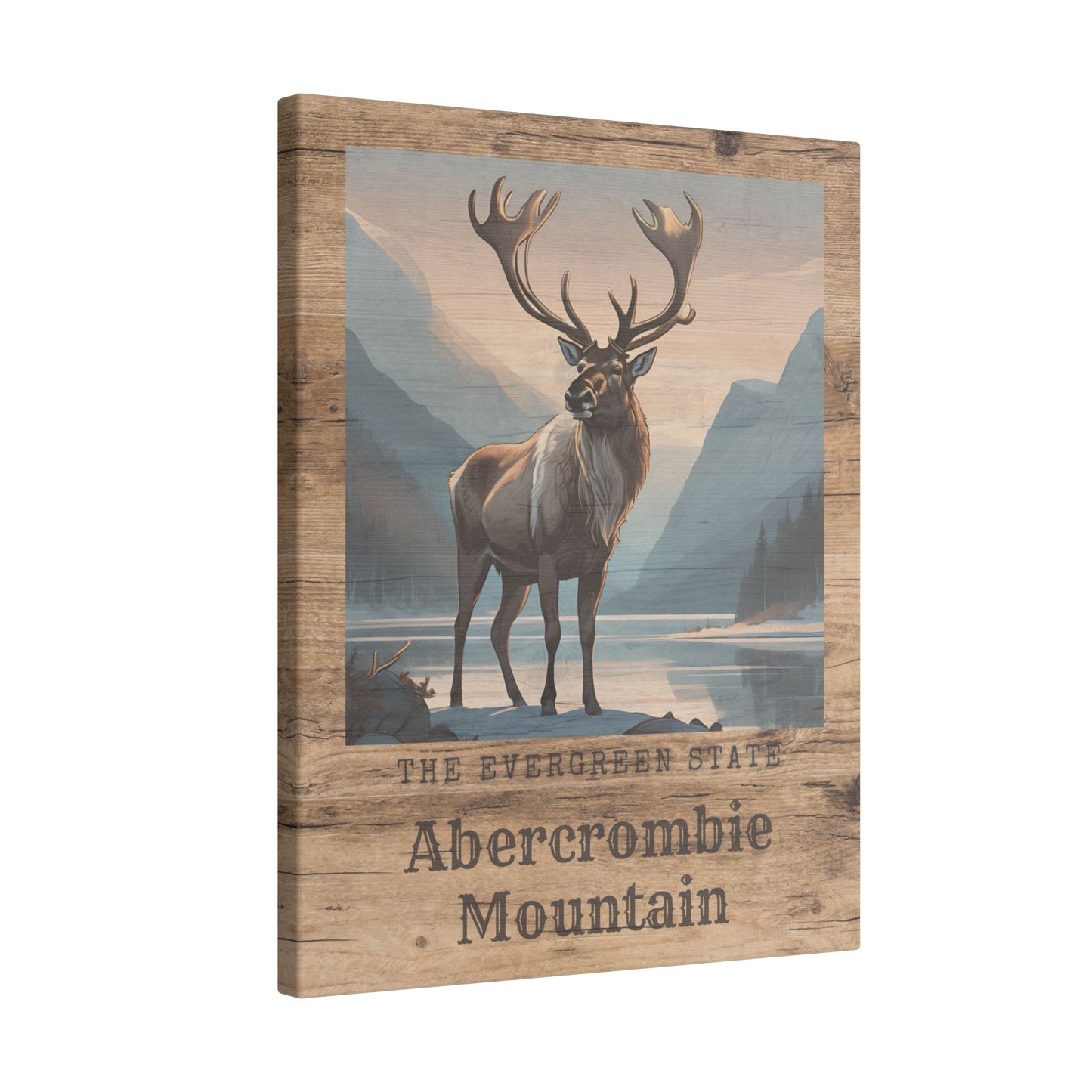 Canvas Print - Abercrombie Mountain Wall Decor