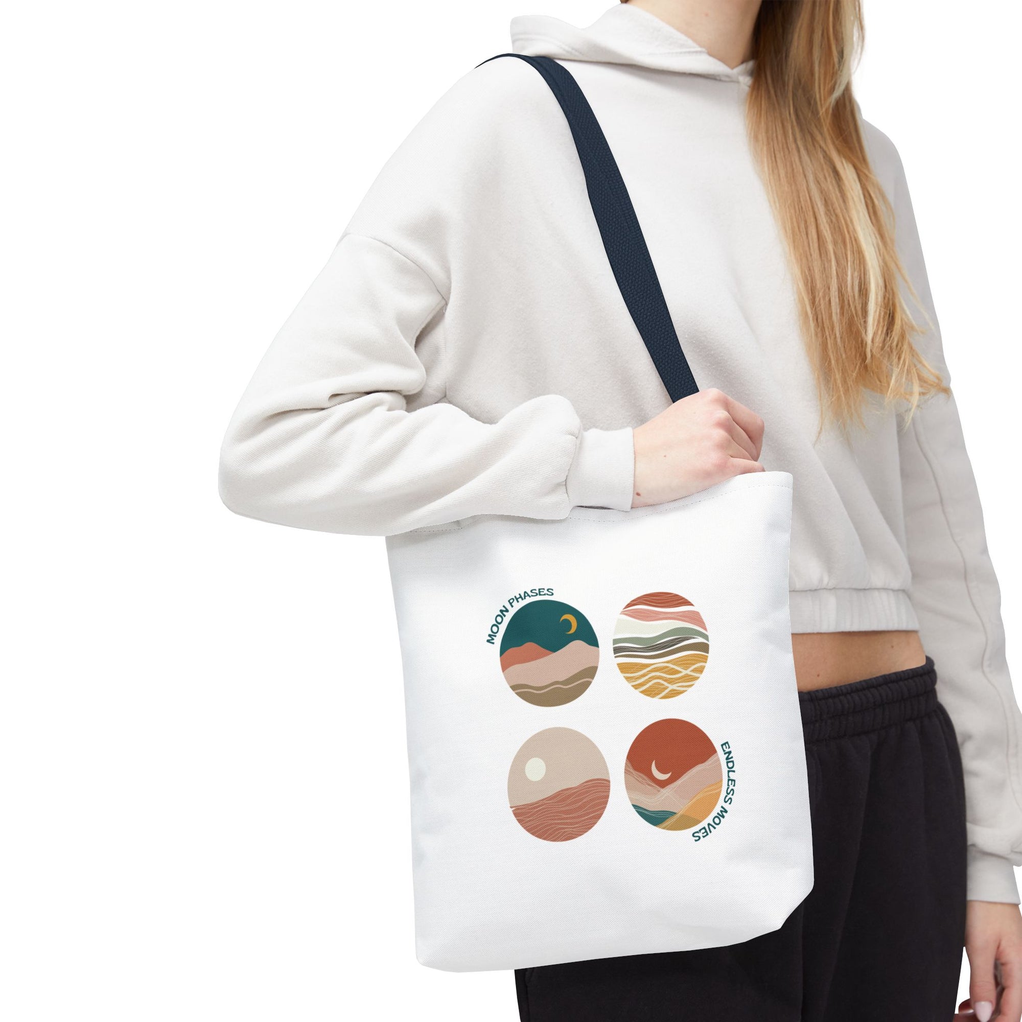 Moon Phases Astrology Lovers Tote Bag