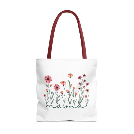 Minimalist Flowers Mother's Tote Bag
