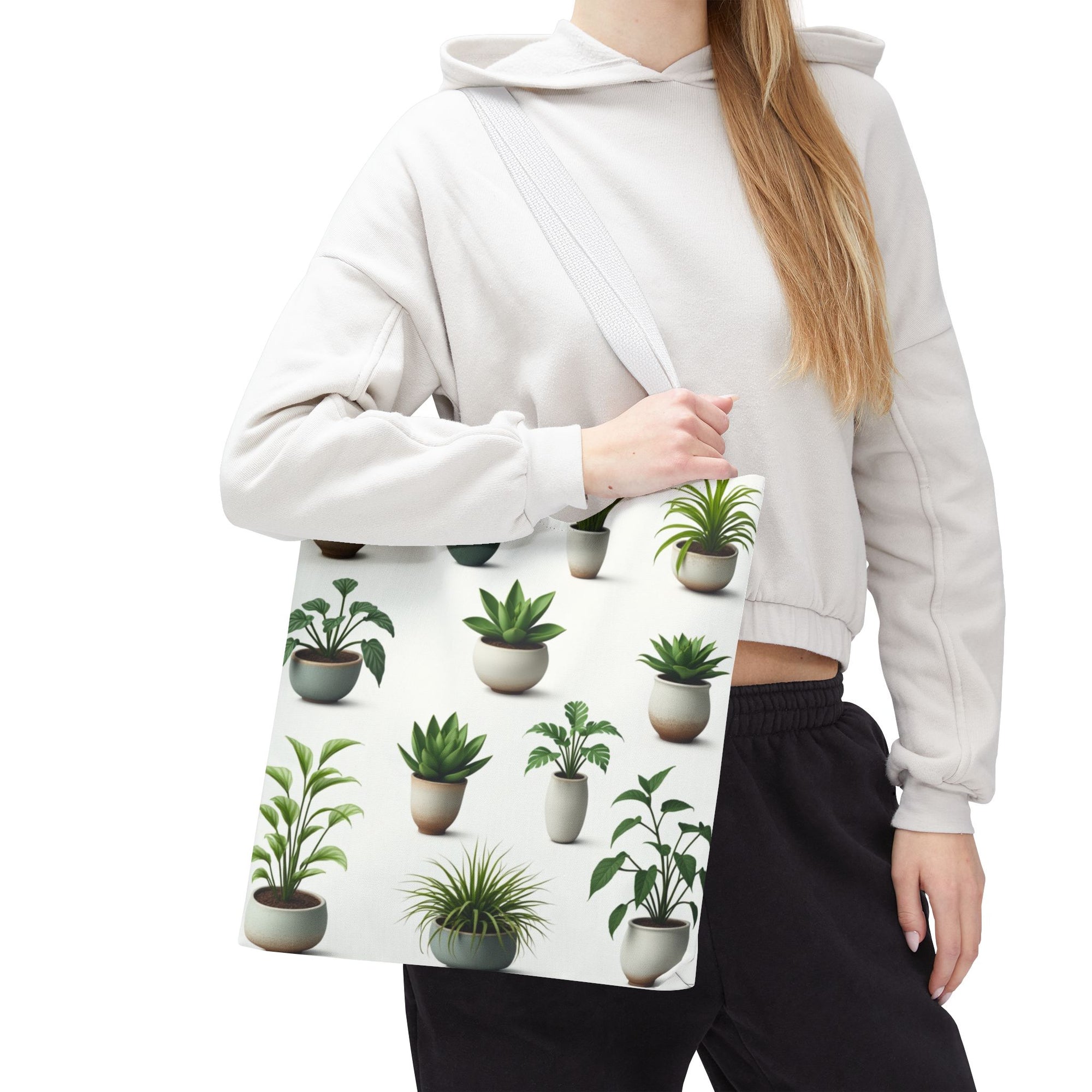 Positive Energy Succulents Tote Bag