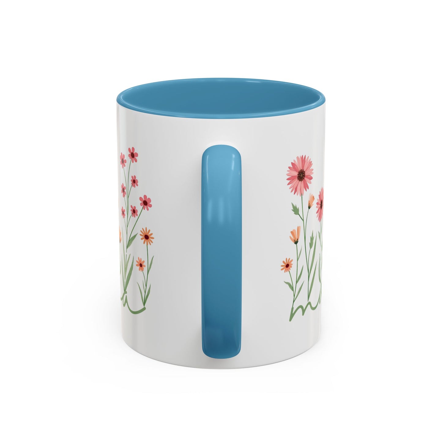 Coffee Mug Minimalist Flowers Mother's Day Gift