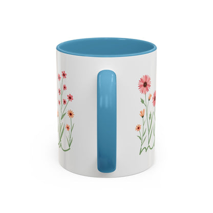 Coffee Mug Minimalist Flowers Mother's Day Gift