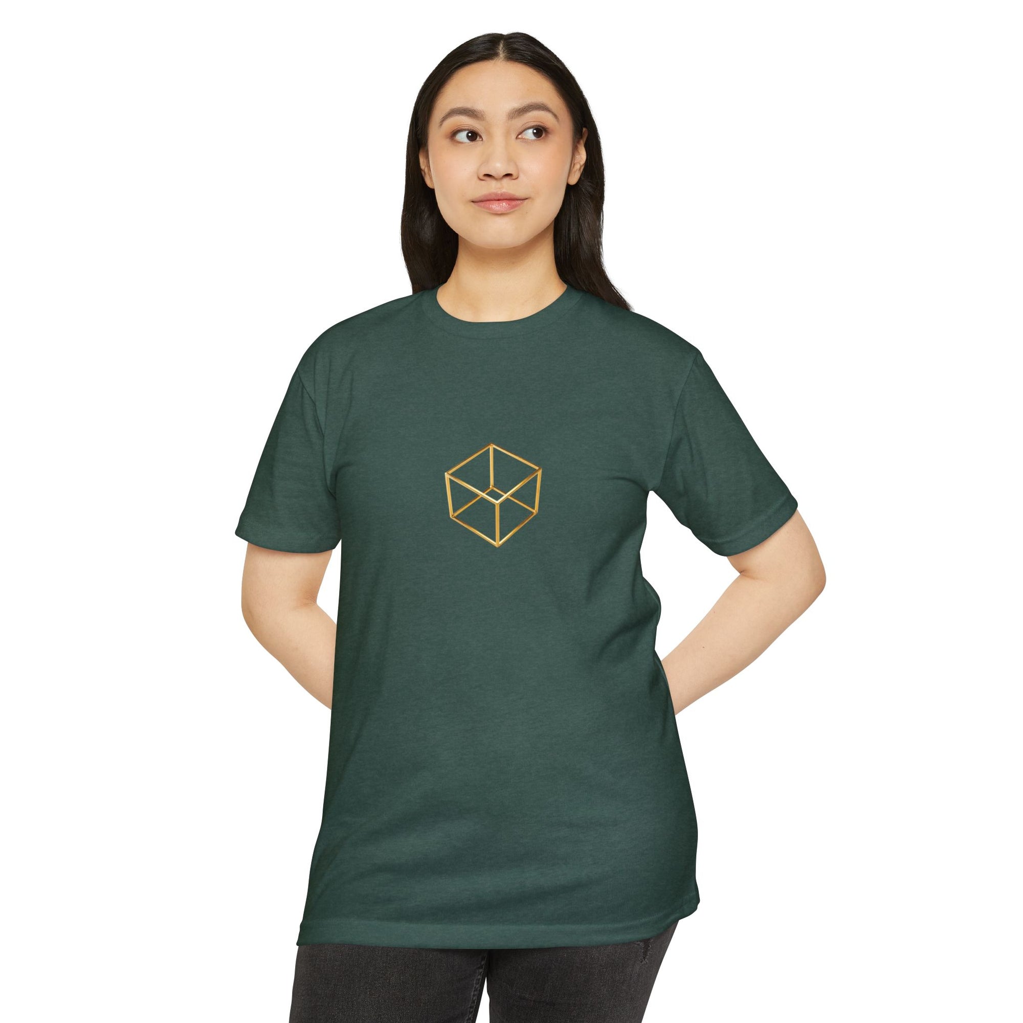 Hexahedron or Cube - Element of Earth T-Shirt