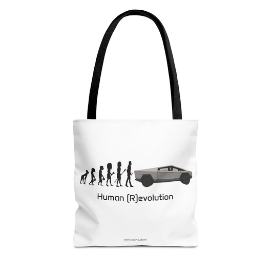 Human Evolution Unisex Tote Bag