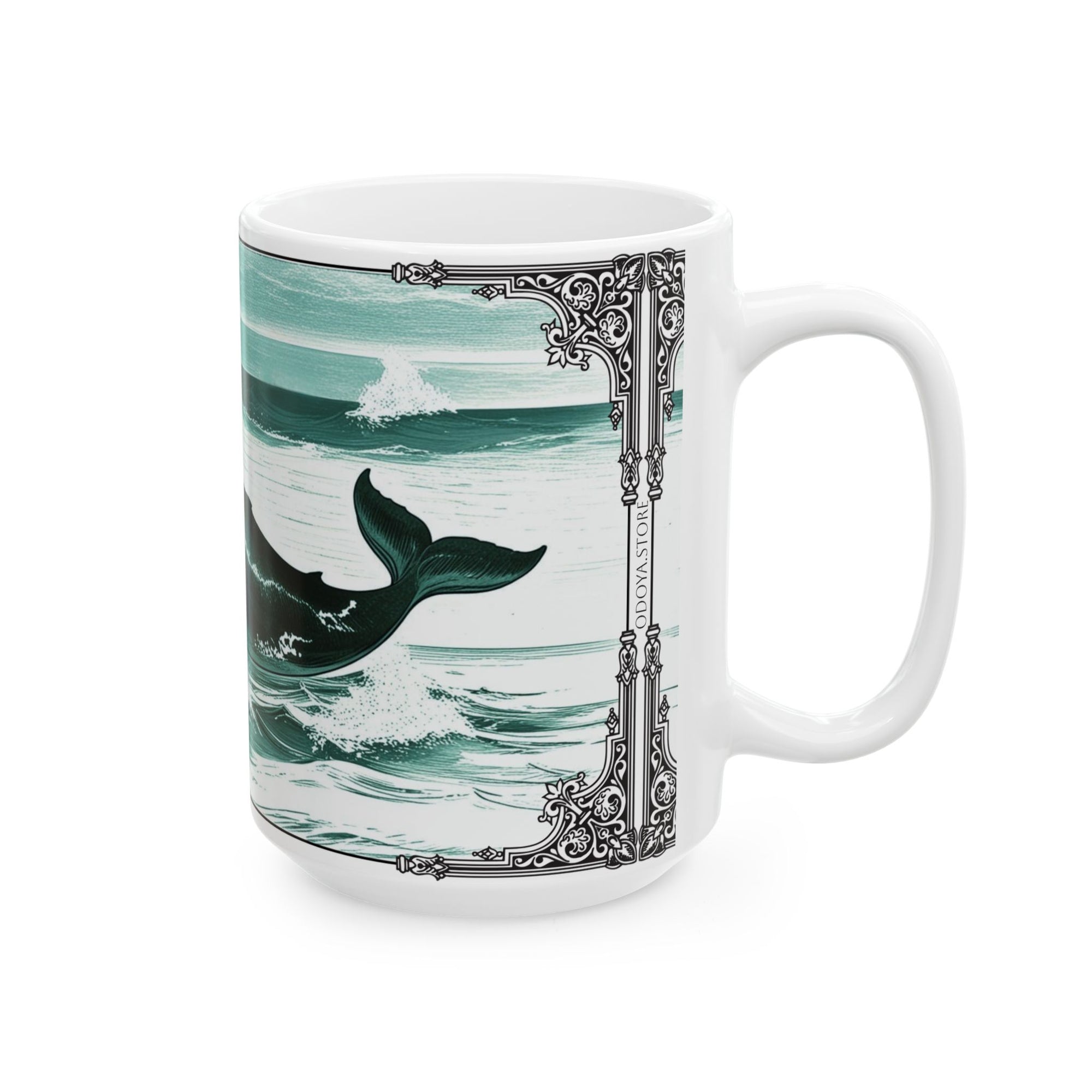 Whale Ceramic Mug - Summer Decoration - Father's Day Gift Idea