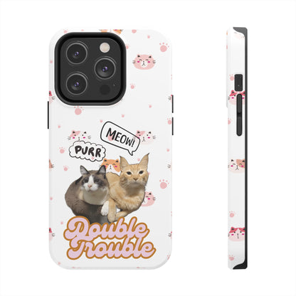 Phone Cases - Cat lovers - White Design