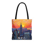 Sunset in New York Tote Bag - Beach Bag