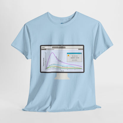 Valentine's Dopamine Chart Unisex Tee - Desktop design