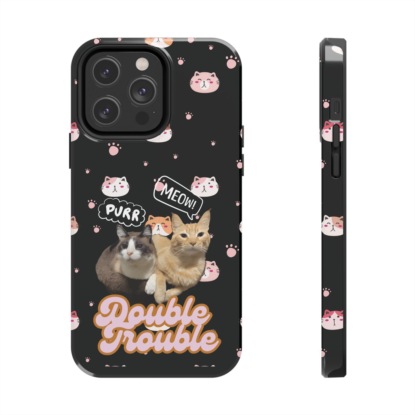 Phone Cases - Cat lovers - Black Design