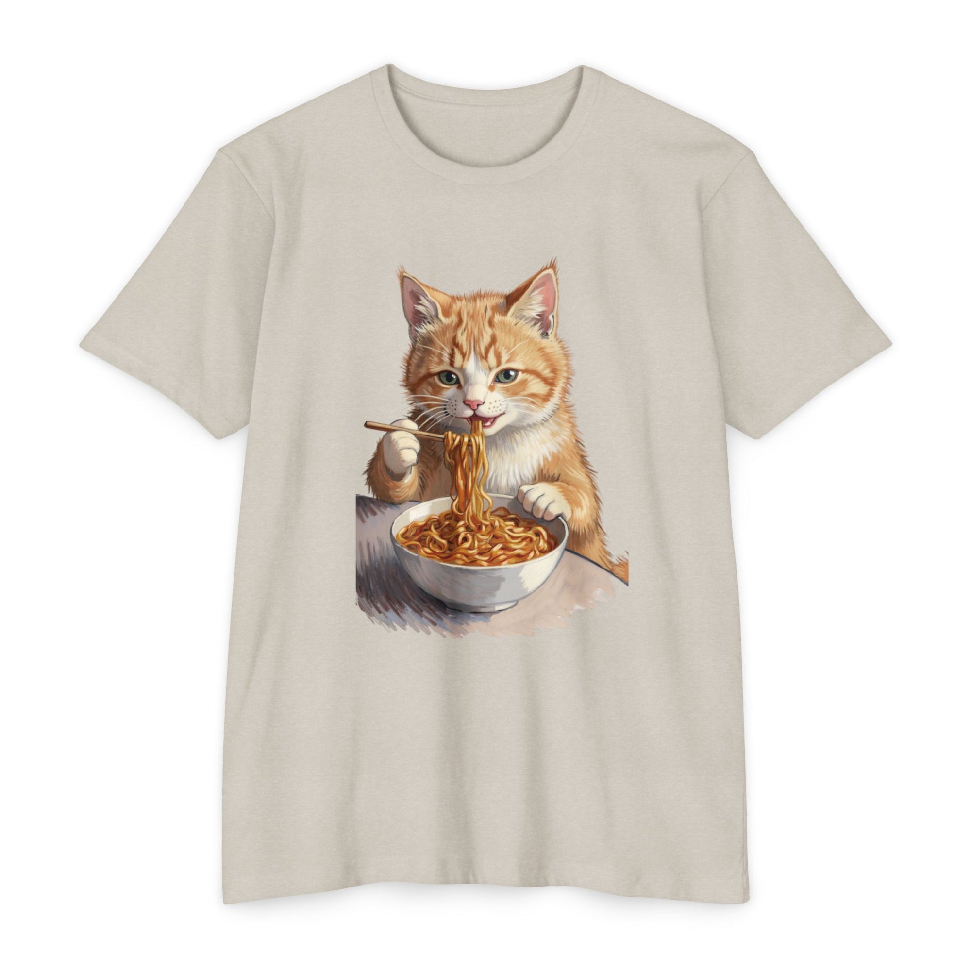 Noodle Cat T-Shirt – Retro Ramen