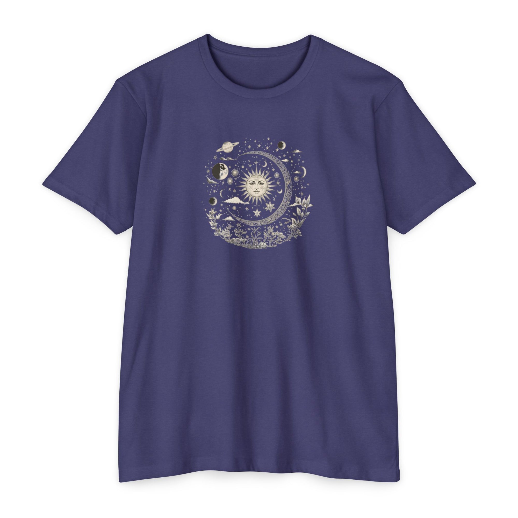 Mystic Sun & Moon Celestial Astrology T-Shirt