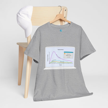 Valentine's Dopamine Chart Unisex Tee - Laptop design