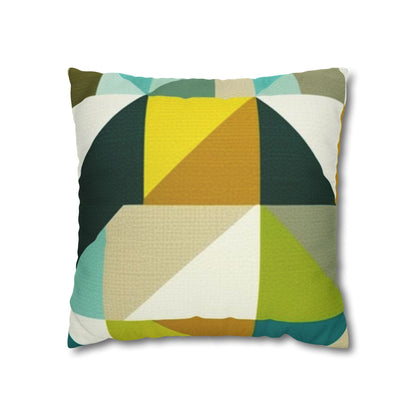 Geometric Design Throw Pillowcase