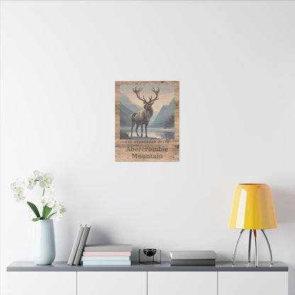 Canvas Print - Abercrombie Mountain Wall Decor