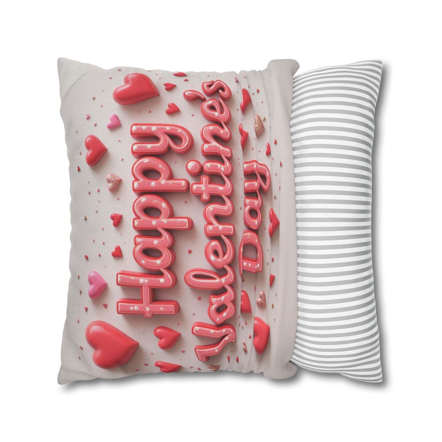 Happy Valentines Day Pillowcase  - Red Romance