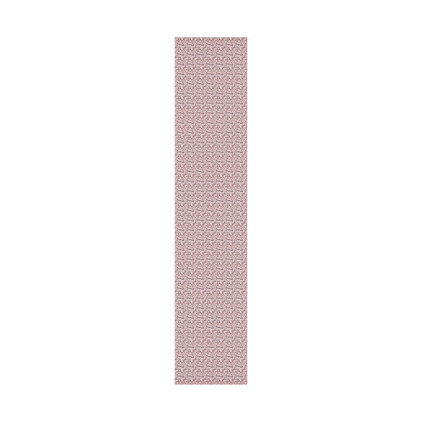 Paris Style Valentines Wrap Paper - Red Romance