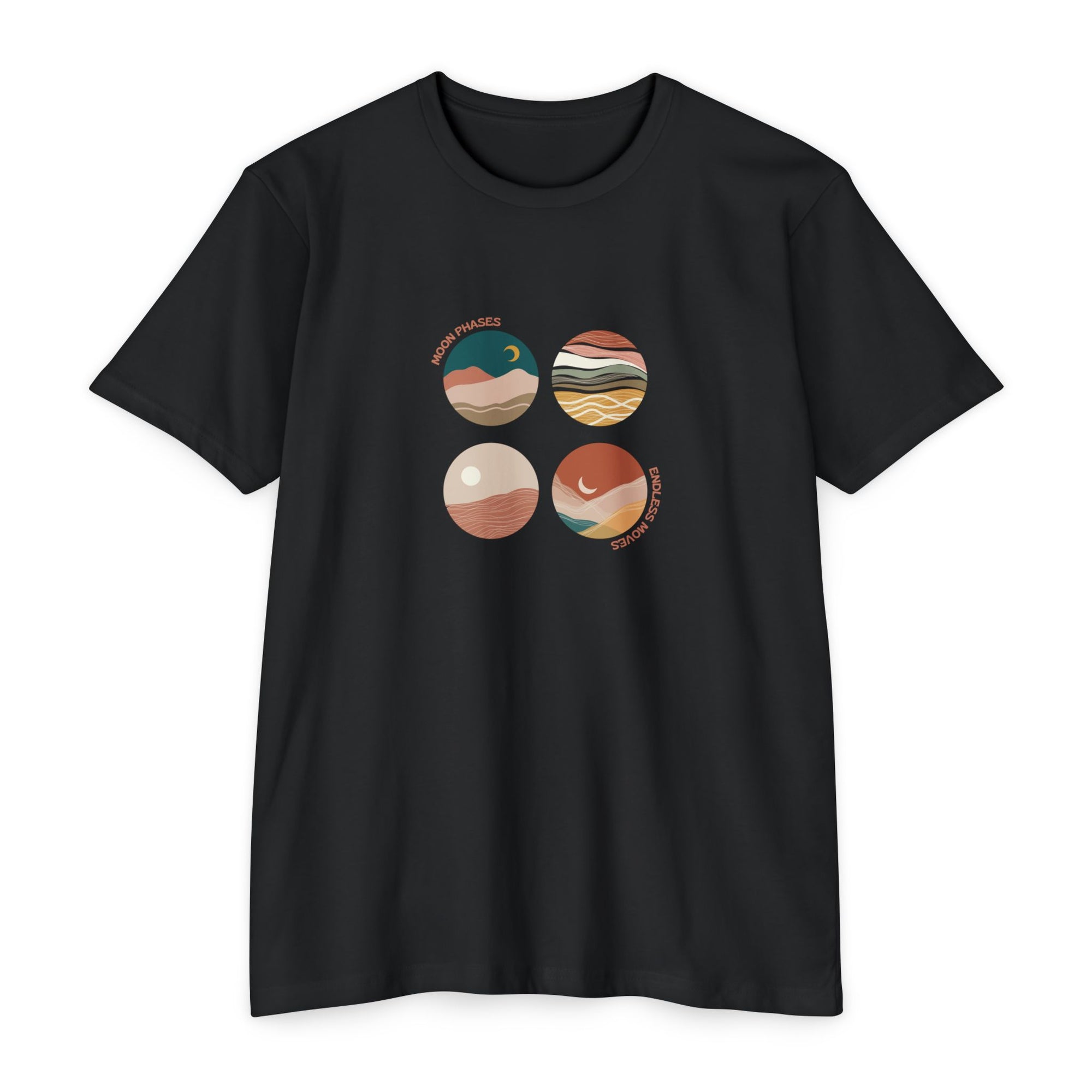 Moon Phases Astrology Lovers T-shirt