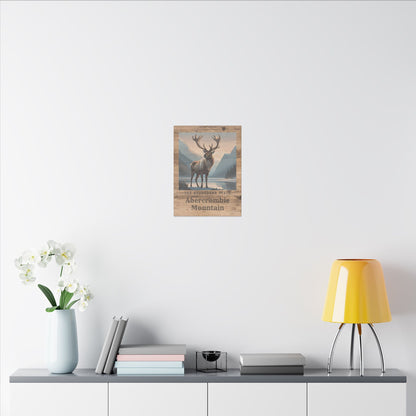 Canvas Print - Abercrombie Mountain Wall Decor