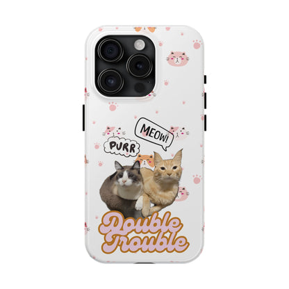 Phone Cases - Cat lovers - White Design