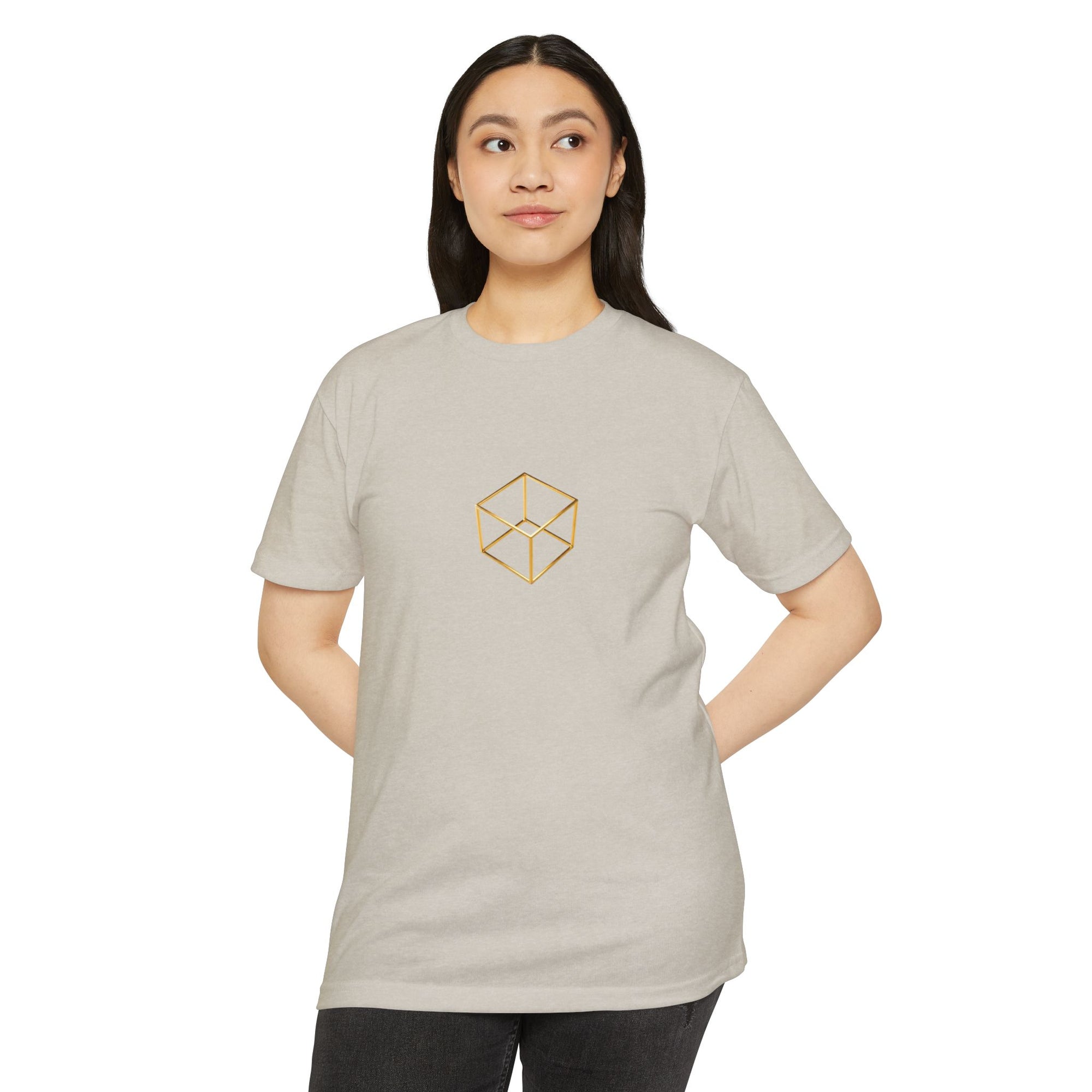 Hexahedron or Cube - Element of Earth T-Shirt