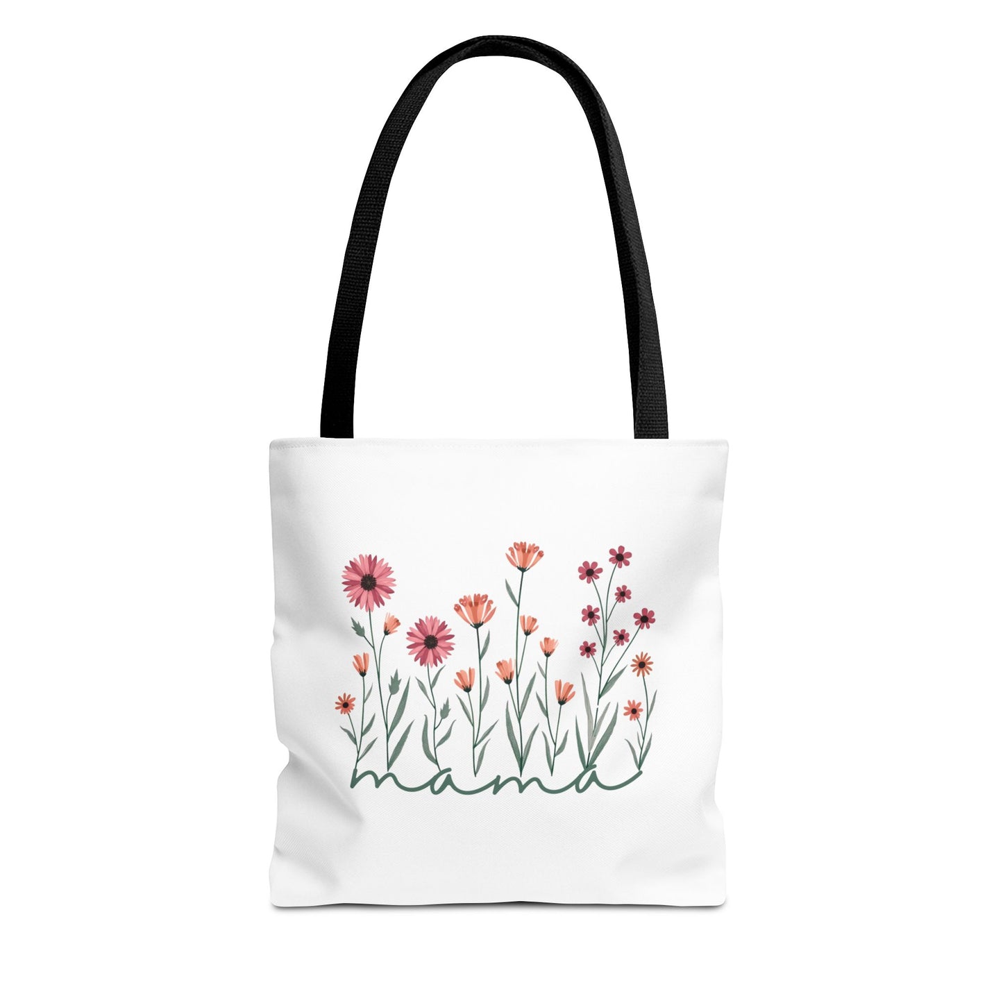 Minimalist Flowers Mother's Tote Bag