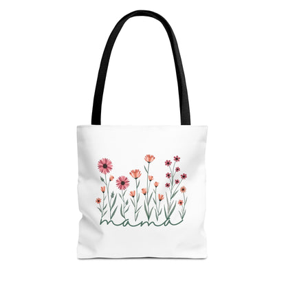 Minimalist Flowers Mother's Tote Bag