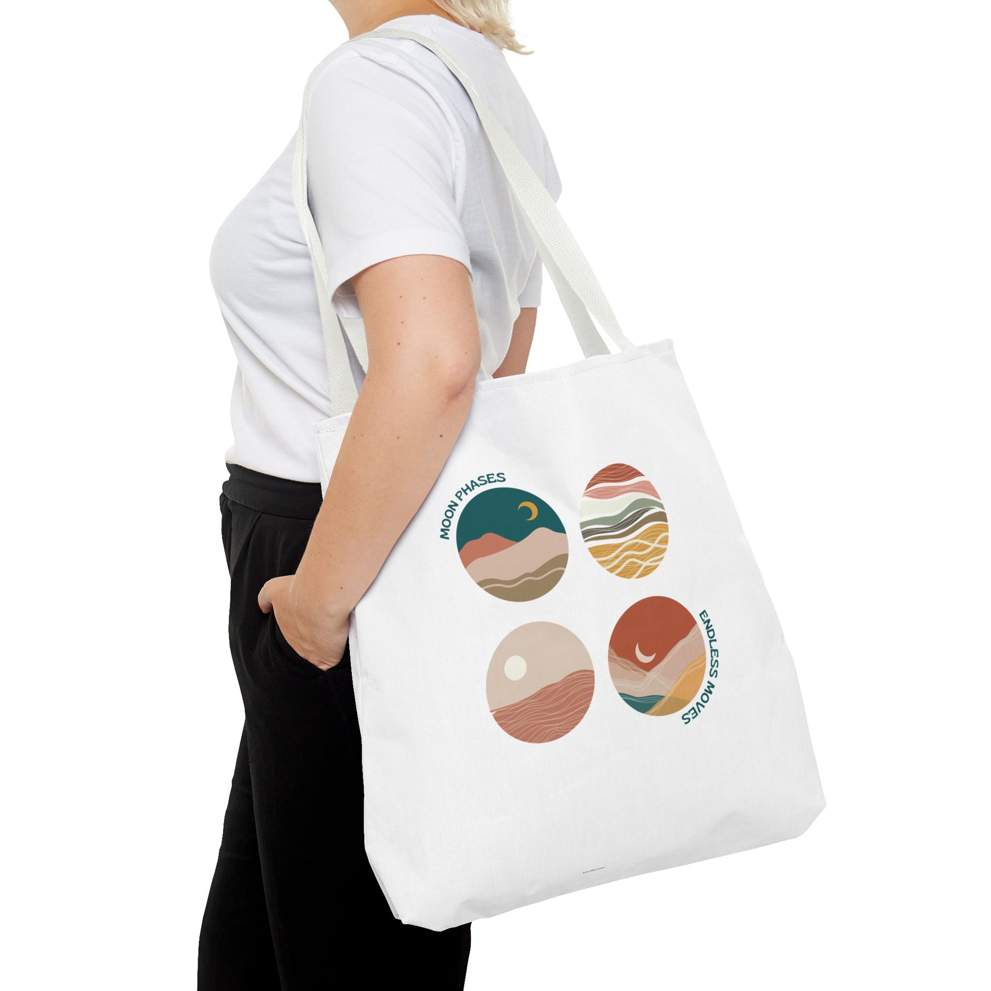 Moon Phases Astrology Lovers Tote Bag