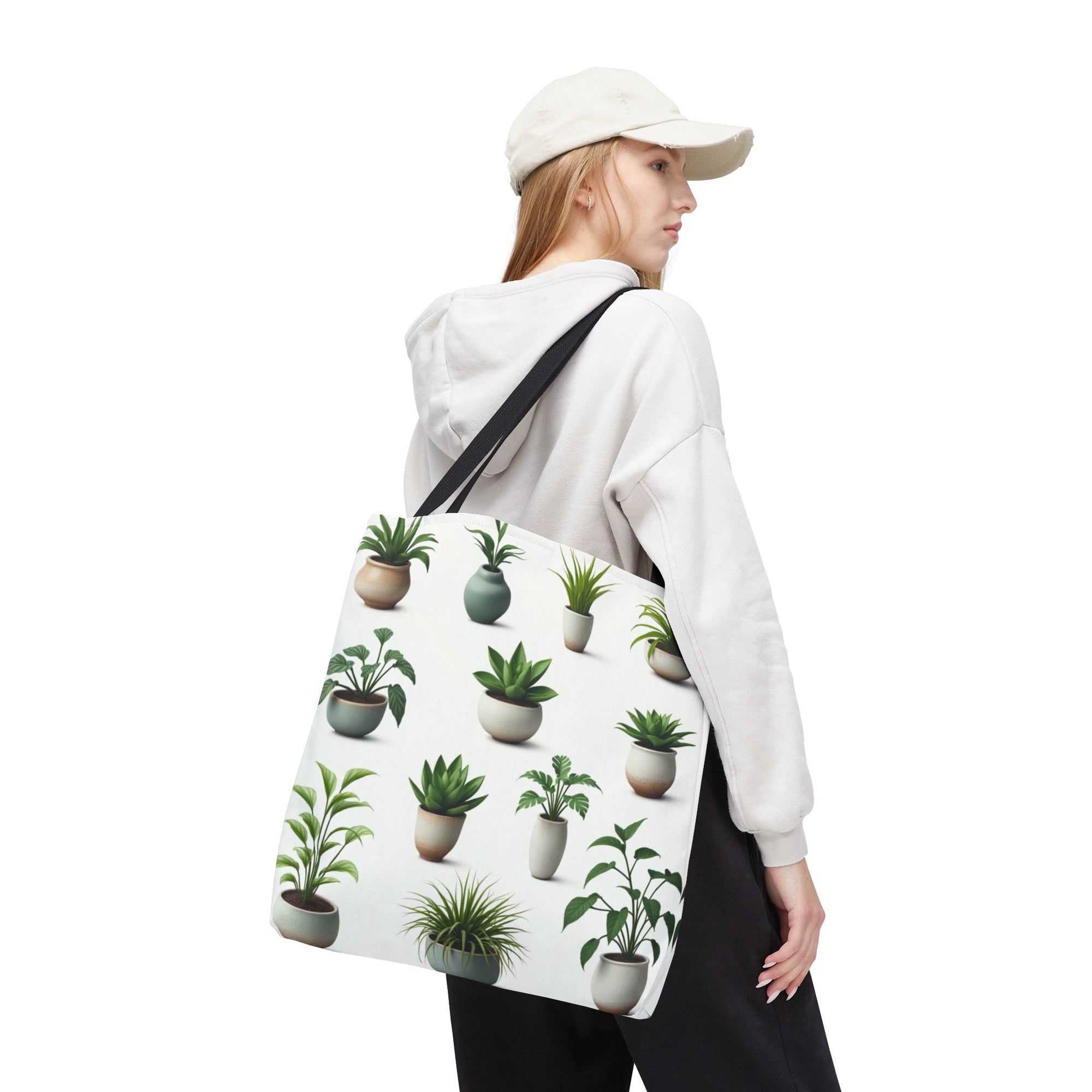 Positive Energy Succulents Tote Bag