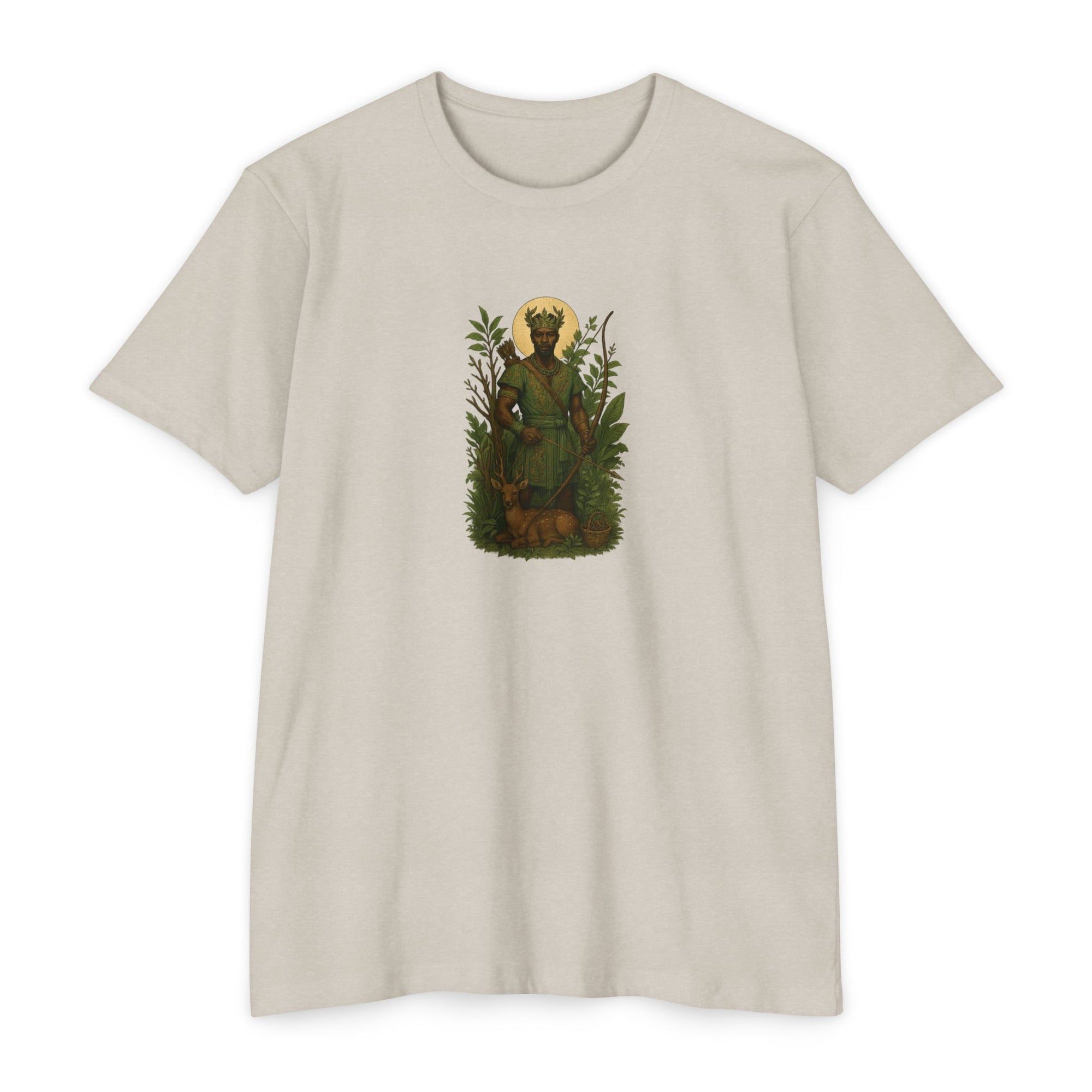 The Forest Spirit - Oshosi Orisha African Spirituality T-shirt