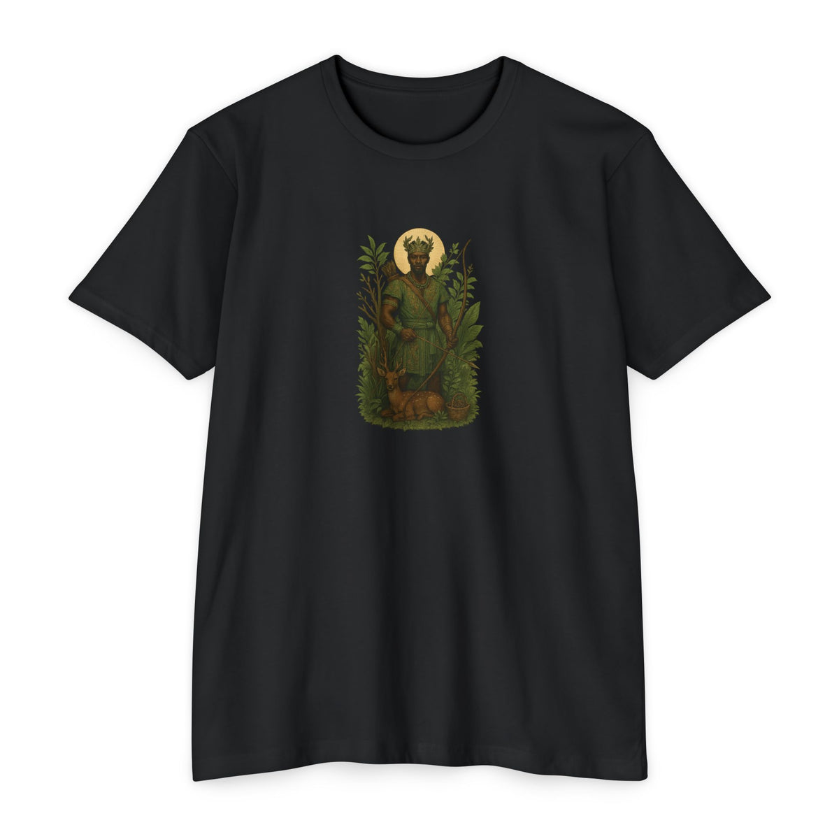 The Forest Spirit - Oshosi Orisha T-shirt