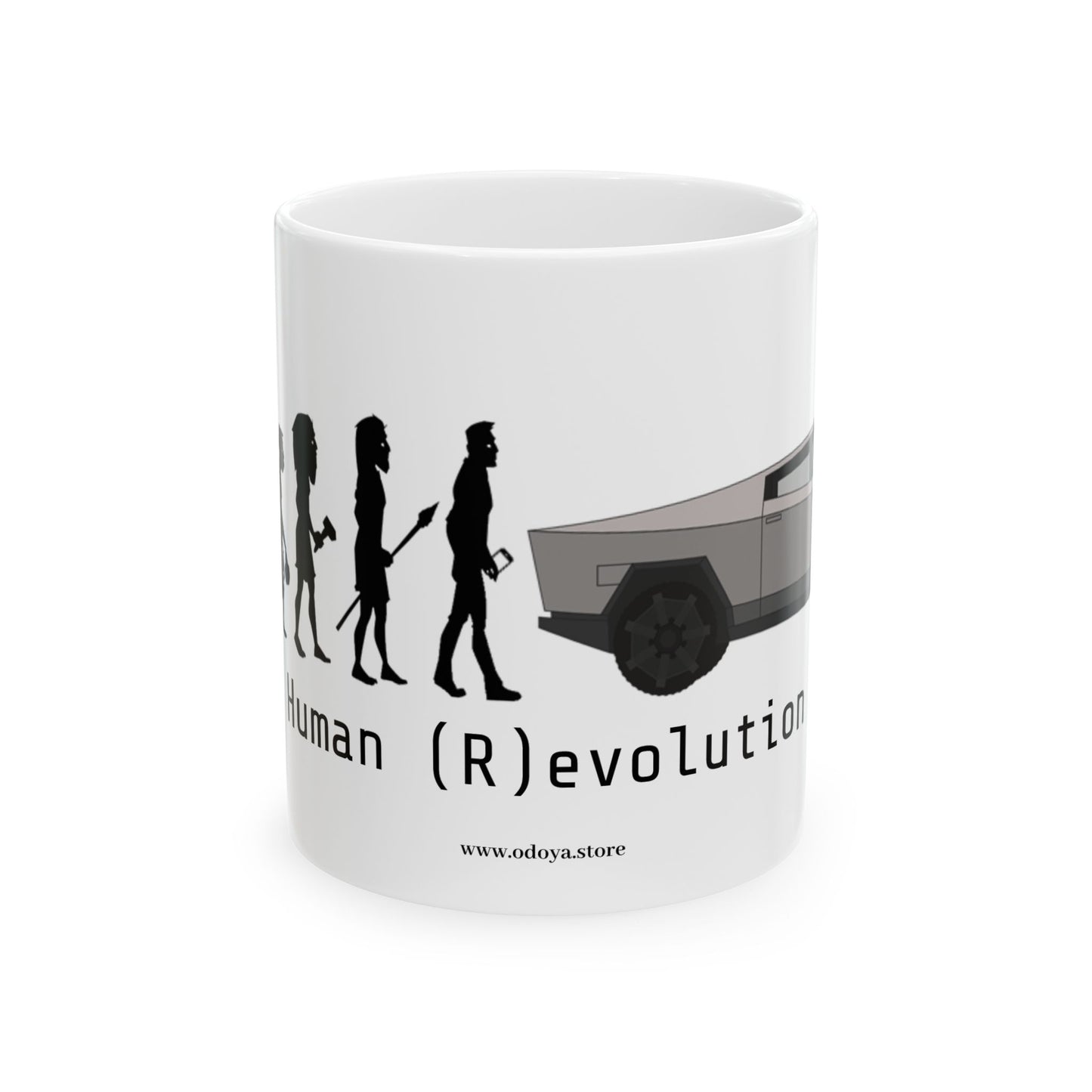 Meme mug Human Evolution - Geeks and tech lovers gift