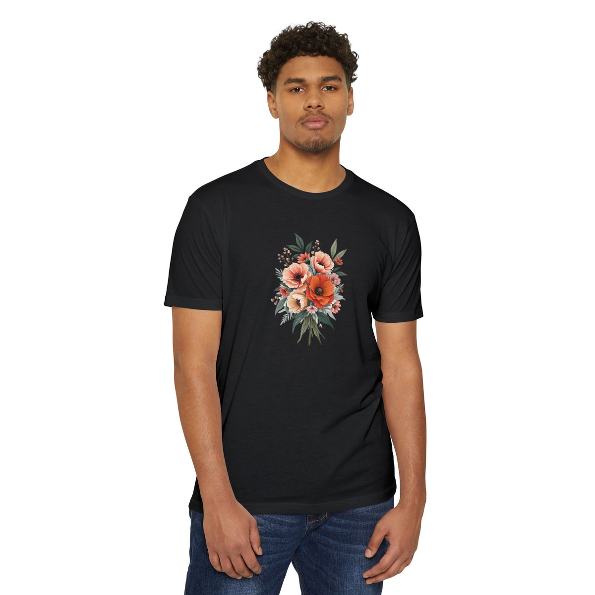 Astral Wildflowers Floral T-shirt